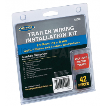 Hopkins MFG Trailer Wiring Connector Installation Kit - 51000-1