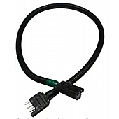 RV Pigtails Trailer Wiring Connector Adapter 4 Flat To 6 Pin Square Plug - 30050