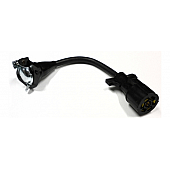 RV Pigtails Trailer Wiring Connector Adapter 7 Blade To 6 Pin - 20045