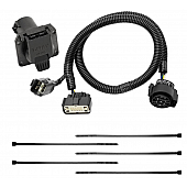 Tekonsha Trailer Wiring Connector Vehicle End 4 Flat  - 118276