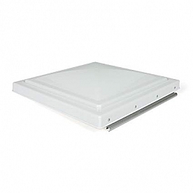 Camco Roof Vent Lid 14 inch x 14 inch Elixir Manufactured Prior To 1994 White 40169