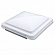 Camco Roof Vent Lid White 14 x 14 Elixir Vents Prior to 94 with Hardware - 40162
