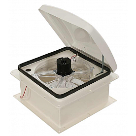 Heng's Industries Roof Vent Zephyr 14 Inch x 14 Inch - White - SV1113-G4