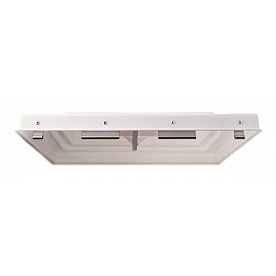 RV Designer Roof Vent Lid for Jensen Manufactured Prior To 1994 Vents with Pin Hinge White  V106