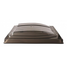 RV Designer Roof Vent Lid for Jensen Prior To 1994 Vents with Pin Hinge Smoke V101