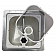 Ventline Roof Vent Manual Opening 12 Volt Fan with White Lid - V2094-601-00
