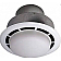Ventline Round Bathroom Exhaust Fan - 7 inch Diameter 115 Volts - V2244-50