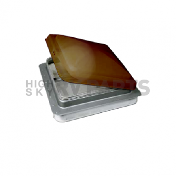 Heng's Industries Roof Vent 14 inch x 14 inch with Amber Lid - 73111A-C1G1