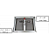 Heng's Industries Escape Hatch 17 inch x 24 inch - Manual Opening with White Lid - 48621-C2