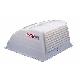 MaxxAir Ventilation Solutions Roof Vent Cover Vented On One Side Polyethylene White - 00-0965007
