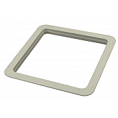 Ventline Roof Vent Trim Ring 14 Inch x 14 Inch x 5-1/8 Inch Depth - Polar White - VA0246-37