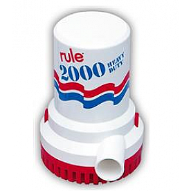 Flojet Jabsco Submersible Bilge Pump 24V - 2000 Gallon Per Hour 302402024