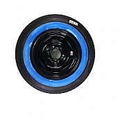 Tire and Wheel Assembly Dark Blue - ST-205-75-14 with 5 on 4.5 Bolt Pattern - 33543