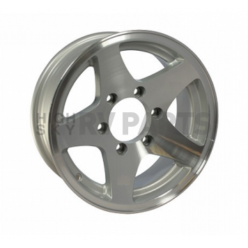 Aluminum Wheel 16 Inch 6 Lug with 5 Spoke - 107226-16