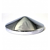 Chrome Cone Shaped Hub Cap for 15 inch Steel Wheel 900811-105