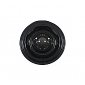 Wheel Black Steel 15 inch with 6 Lug Hub - 106156B