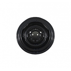 Wheel Black Steel 15 inch with 6 Lug Hub - 106156B