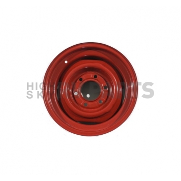 Wheel Red Steel 15 inch with 6 Lug - 106156R