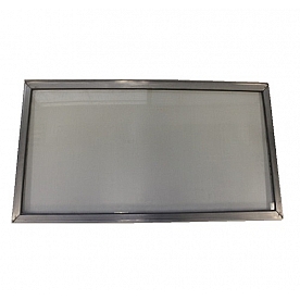 Window Front Glass & Sash 69 - 74 Airstream, 69 Rear - 680176