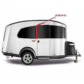 Pillar Cover Curb Side Rear for Basecamp 203879-01