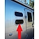 Stack Window Flat Tinted for Airstream 30 inch - 371435
