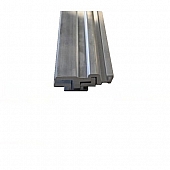 Glass Holder 19 inch Double Extrusion for 66 - 67 Airstream Window 105041