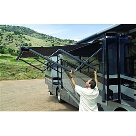 Carefree RV Eclipse Awning Arm Electric Satin Full Set - VX2350HW