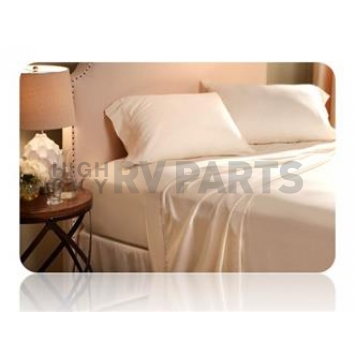 Denver Mattress Bed Sheets Ivory - Short Queen 343515