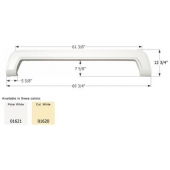 Icon Fender Skirt For Thor  Citation 69-3/4 Inch 12-3/4 Inch  White 01621