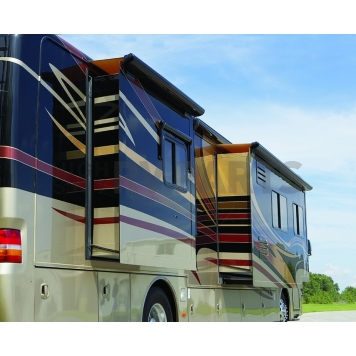 Carefree RV SOK III Awning Slide-Out Automatic - 11 Feet 1 Inch Charcoal Tweed Solid UP133AR25-3