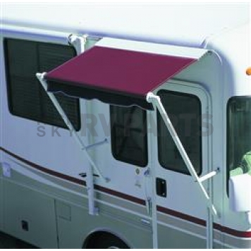 Carefree RV Awning Over-The-Door - 4 Feet - Alpine Solid - FW056EE25W