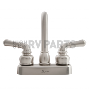 Dura Faucet Lavatory  Silver Plastic Body With Brass Spout - DF-PB150C-SN-1