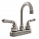 Dura Faucet Lavatory  Silver Plastic Body With Brass Spout - DF-PB150C-SN