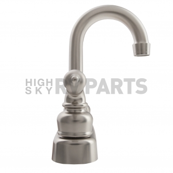 Dura Faucet Lavatory  Silver Plastic Body With Brass Spout - DF-PB150C-SN-3