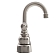Dura Faucet Lavatory  Silver Plastic Body With Brass Spout - DF-PB150C-SN