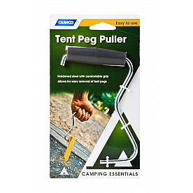 Camco Tent Peg Puller Steel with Plastic Handle - 51058