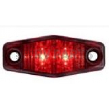 Optronics Clearance Marker Light - 2-1/2 Inch x 1-1/16 Inch Red - MCL13RTRS