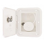 Valterra Fresh Water Inlet  -  White - A01-2002
