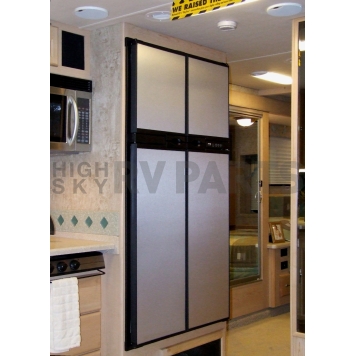 Norcold Refrigerator 1210 Series Door Panel - Aluminum - 1210IMBA-1