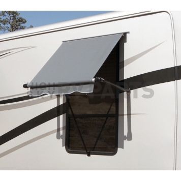 Carefree RV Marquee Awning Window - 11 Feet - Black Solid - 43138AGJVWP-6