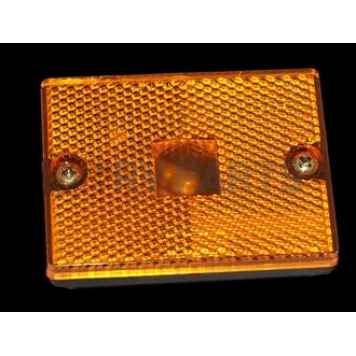 Valterra Clearance Marker Light - 2-7/8 Inch x 2 Inch Rectangle Amber - WP04-0054A