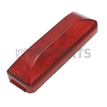 Valterra Clearance Marker Light - 1-1/4 Inch x 3-3/4 Inch Rectangle Red - WP04-0041R