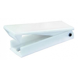 JR Products Baggage Door Catch - White - 10355