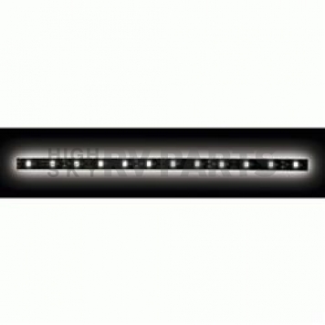 Metra Electronics LED Rope Light White Lights With Black Base 3 Meter  H-W350-BLK