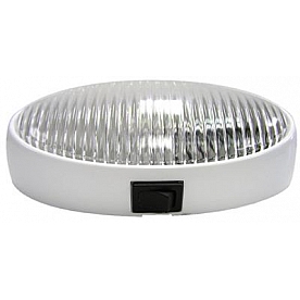 Peterson Mfg. Porch Light Incandescent White Oval V382S