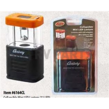 Kay Home Lantern LED Black/ Orange 6164CL
