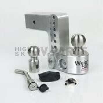 Weigh Safe Hitch Ball Mount 3 Inch Receiver  x 6 Inch Drop - WS6-3