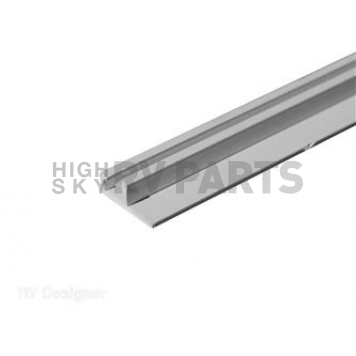 RV Designer Window Curtain Track 96 inch - Ceiling Mount Track - White - A206W