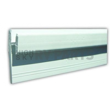 JR Products Window Curtain Track -  Type D 96 inch Wall Mounted - 80401