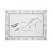 Ming's Mark RV Patio Mat -  8 Feet x 11 Feet Brown/ White Polypropylene - GH8117